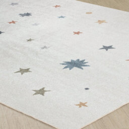 Livabliss Lillian-Kids Beige Orange Green Grey Washable Rug For Children's Rooms 120 X 170 Cm Easy Care, Non Shedding - thumbnail 6