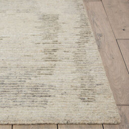 Ivory Grey Wool Handmade Luxurious Modern ,abstract Rug Easy To Clean Living Room And Bedroom-297Cm X 419Cm - thumbnail 5