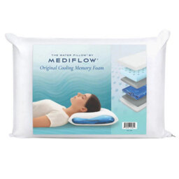 Mediflow Original Hybrid Foam Water Pillow Adjustable Waterbase™ Support, Memory Foam Comfort, Hypoallergenic, 50 X 70Cm - thumbnail 1