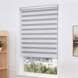 Garden Sanctuary Day And Night Zebra Roller Shade Blind For Windows 105 X 150Cm - thumbnail 2