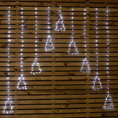 Samuel Alexander 1.2M X 1.2M Flexibrights Christmas Tree Curtain Lights With 258 White Leds - image 1