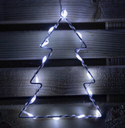 Samuel Alexander 1.2M X 1.2M Flexibrights Christmas Tree Curtain Lights With 258 White Leds - thumbnail 7