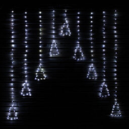 Samuel Alexander 1.2M X 1.2M Flexibrights Christmas Tree Curtain Lights With 258 White Leds - thumbnail 3