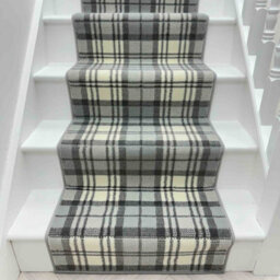 Tartan Stair Runner - Soft & Durable Carpet Runner For Stairs & Staircases, Multiple Lengths - thumbnail 4