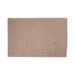 Jack Stonehouse Outdoor Plastic Rug Wool-Look Anti-Slip Durable Garden Patio Conservatory Carpet Mat - Rust Arch - thumbnail 4