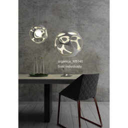 Luminosa Lighting Luminosa Organica Table Lamp 9 Light G9 Max 5W, Gloss White/polished Chrome - thumbnail 3