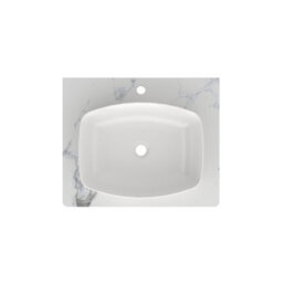 Plum&clay Canaria 4 Leg Blue Bathroom Vanity Unit With White Marble Countertop & Integrated Ceramic Basin (W)985mm (H)850mm - thumbnail 2