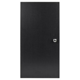 Urbn-Living Black - 2-Pcs Wooden Cabinet Doors Replacement - Furniture Cupboard Unit - thumbnail 2