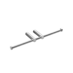 Cosmic Double Paper Holder Without Cover Matt Stainless Steel Logic - thumbnail 1