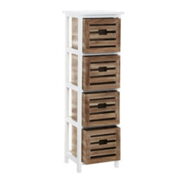 Orsina Stylish Compact 4 Drawers Chest, Modern Chest Of Drawers For Livingroom, Minimalist Storage Chest For Lounge - thumbnail 2
