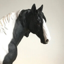 Animal Crackers Large 26Cm Piebald Black & White Cob Figurine By Leonardo,  Gift Boxed - thumbnail 8