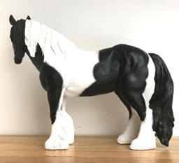 Animal Crackers Large 26Cm Piebald Black & White Cob Figurine By Leonardo,  Gift Boxed - thumbnail 6