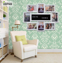 "Arpan Multi Aperture Personalised Alphabet Or Number Photo Picture Frame Holds 8 X 6X4"" Photos (White)" - thumbnail 3