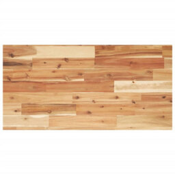 Berkfield Bathroom Vanity Top Oil Finished 120X40X2 Cm Solid Wood Acacia - thumbnail 1