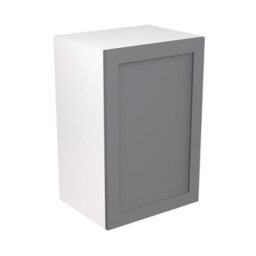 Kitchen Kit Light Grey Matt Shaker Door Boiler Housing Wall Unit Cabinet Soft Close Flatpack - 600X900mm - thumbnail 1