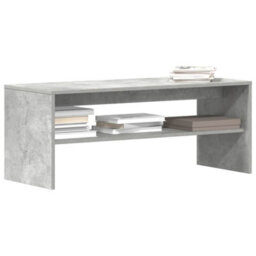 Berkfield Durable Tv Cabinet Concrete Grey 100X40X40 Cm Engineered Wood - thumbnail 2