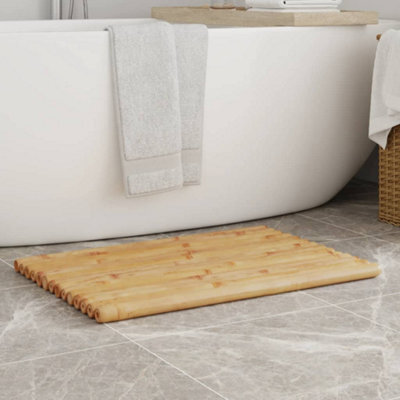 Walplus Bath Mats 2 Pcs 70X50 Cm Bamboo - image 1