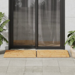 Walplus Bath Mats 2 Pcs 70X50 Cm Bamboo - thumbnail 4