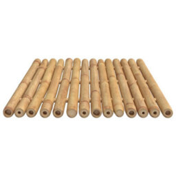 Walplus Bath Mats 2 Pcs 70X50 Cm Bamboo - thumbnail 7