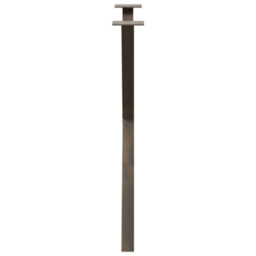 Berkfield Dining Table Legs X-Shaped 2 Pcs Natural Steel 80X(72-73) Cm Steel - thumbnail 6