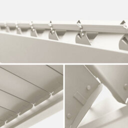 Sweeek - Louvered Pergola Aluminium 3 X 3M V2 Beige - Triomphe - thumbnail 7