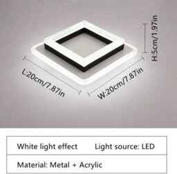 Modern Led Ceiling Chandelier Light 3 Color - thumbnail 4
