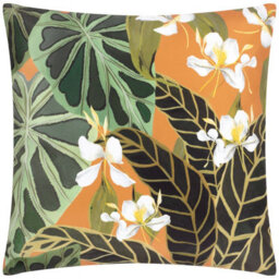 Wylder Tropics Kali Leaves Tropical Outdoor Cushion Cover - thumbnail 3