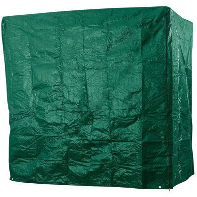 Draper Two Seat Swing/hammock Cover 1980X1300X1900mm Heavy Duty Polyethylene Steel Eyelets - image 1