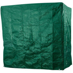 Draper Two Seat Swing/hammock Cover 1980X1300X1900mm Heavy Duty Polyethylene Steel Eyelets - thumbnail 1