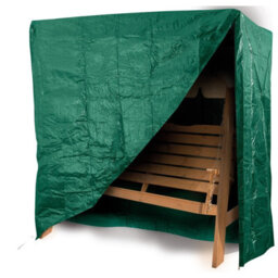 Draper Two Seat Swing/hammock Cover 1980X1300X1900mm Heavy Duty Polyethylene Steel Eyelets - thumbnail 2