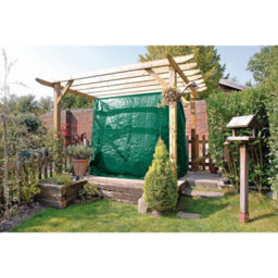 Draper Two Seat Swing/hammock Cover 1980X1300X1900mm Heavy Duty Polyethylene Steel Eyelets - thumbnail 4