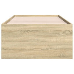 Berkfield Daybed With Drawers Without Mattress Sonoma Oak 90X200 Cm - thumbnail 5