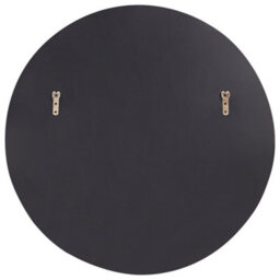 Beliani Wall Mirror Trouville 80 Cm 80 Cm Black/ Gold - thumbnail 4