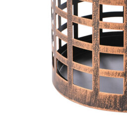 Beliani Umbrella Stand Malabo Metal Copper - thumbnail 6