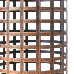 Beliani Umbrella Stand Malabo Metal Copper - thumbnail 7
