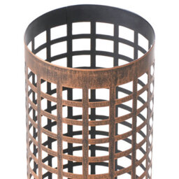 Beliani Umbrella Stand Malabo Metal Copper - thumbnail 5