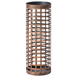 Beliani Umbrella Stand Malabo Metal Copper - thumbnail 1