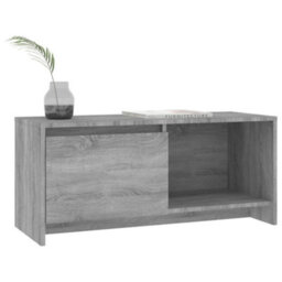 Vidaxl Tv Cabinet Grey Sonoma 90X35X40 Cm Engineered Wood - thumbnail 4