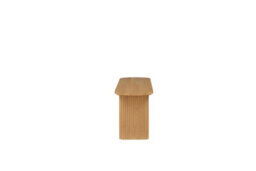 Birlea Axel Fluted Dining Bench Oak - thumbnail 9
