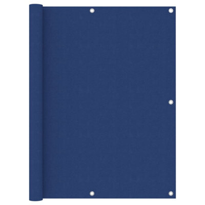 Berkfield Balcony Screen Blue 120X600 Cm Oxford Fabric - image 1