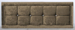 Comfy Deluxe 6Ft 26Inch  Truffle Crush Velvet Venice With Diamond Buttons