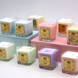 Serenityy Soybean Wax Candle Peach Smoothie - Recycled Glass, 30-35H Burn Time, Gift Candle - thumbnail 4