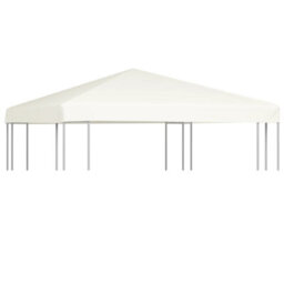 Walplus Gazebo Top Cover 310 G/ma 3X3 M Cream White