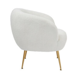 Gfw Ava Velvet Accent Chair Natural - thumbnail 4