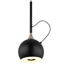 Luminosa Lighting Luminosa Donovan Slim Pendant Ceiling Light Matt Black Led 3000K - thumbnail 4