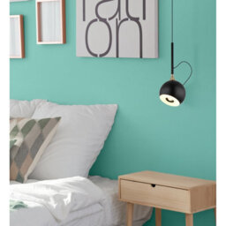 Luminosa Lighting Luminosa Donovan Slim Pendant Ceiling Light Matt Black Led 3000K - thumbnail 2