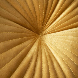Catherine Lansfield Round Cushion Soft Touch 40X40Cm Cushion Mustard Yellow - thumbnail 2