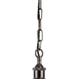 Du Maurier Prismatic Stepped Dome Glass Pendant Light - Black Nickel - Se Home - thumbnail 2
