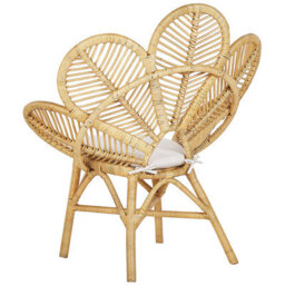 Beliani Peacock Chair Florentine Rattan Natural - thumbnail 6