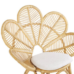 Beliani Peacock Chair Florentine Rattan Natural - thumbnail 7